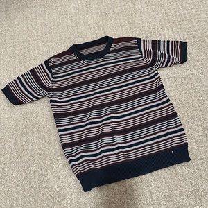 Brandy Melville Striped Short Sleeve Sweater